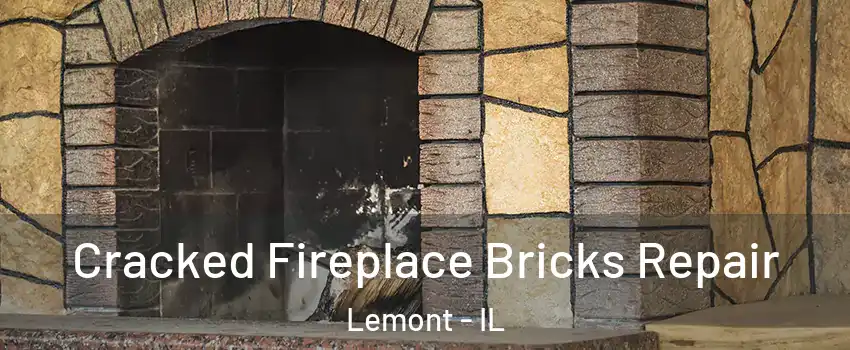  Cracked Fireplace Bricks Repair Lemont - IL