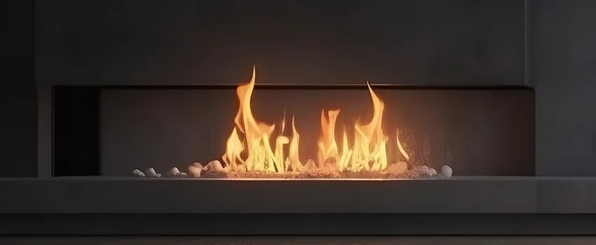 B-Vent Gas Fireplace Installation in Lemont, IL