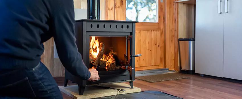 Open Hearth Wood Fireplace Installation in Lemont, IL